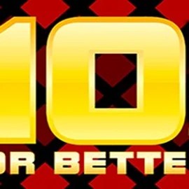 10s or Better slot icon by 1x2gaming, available at SpinDog Casino