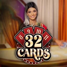 Live Casino logo of 32 Cards from Ezugi at SpinDog Casino
