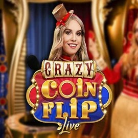 Play the Crazy Coin Flip slot by Evolution on SpinDog Casino