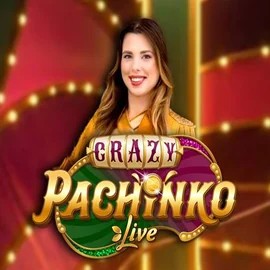 Crazy Pachinko slot visual from Evolution available on spinsdogs.nl