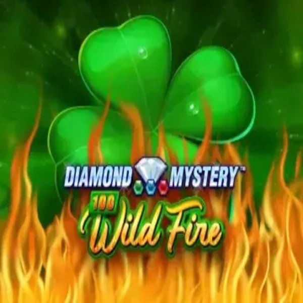Diamond Mystery 100 Wild Fire by Greentube, showcased at spinsdogs.nl – game logo