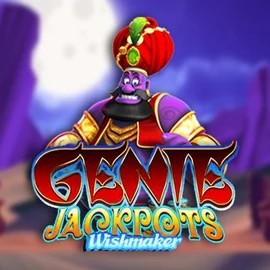 Genie Jackpots Wishmaker online game logo by Blueprint Gaming on spinsdogs.nl