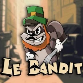 Logo of Le Bandit from Hacksaw Gaming at SpinDog Casino