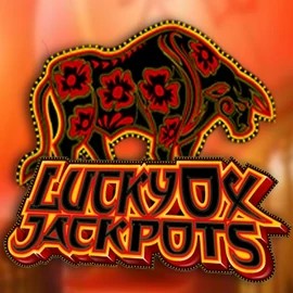 Official Jackpots logo: Lucky Ox Jackpots by Rival at SpinDog Casino