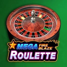 Mega Fire Blaze Roulette logo – Table Games by Playtech at SpinDog Casino