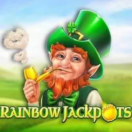 Rainbow Jackpots slot visual from Red Tiger Gaming available on spinsdogs.nl