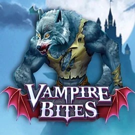 Vampire Bites logo by Amusnet Interactive at SpinDog Casino
